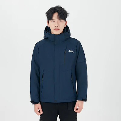 Jeep三合一夹克, 休闲户外可拆内胆, 标志设计 P834MWD620 35