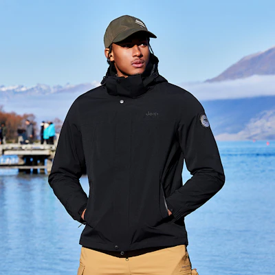 Jeep 三合一户外防水防风防紫外线登山夹克 J342094081 13