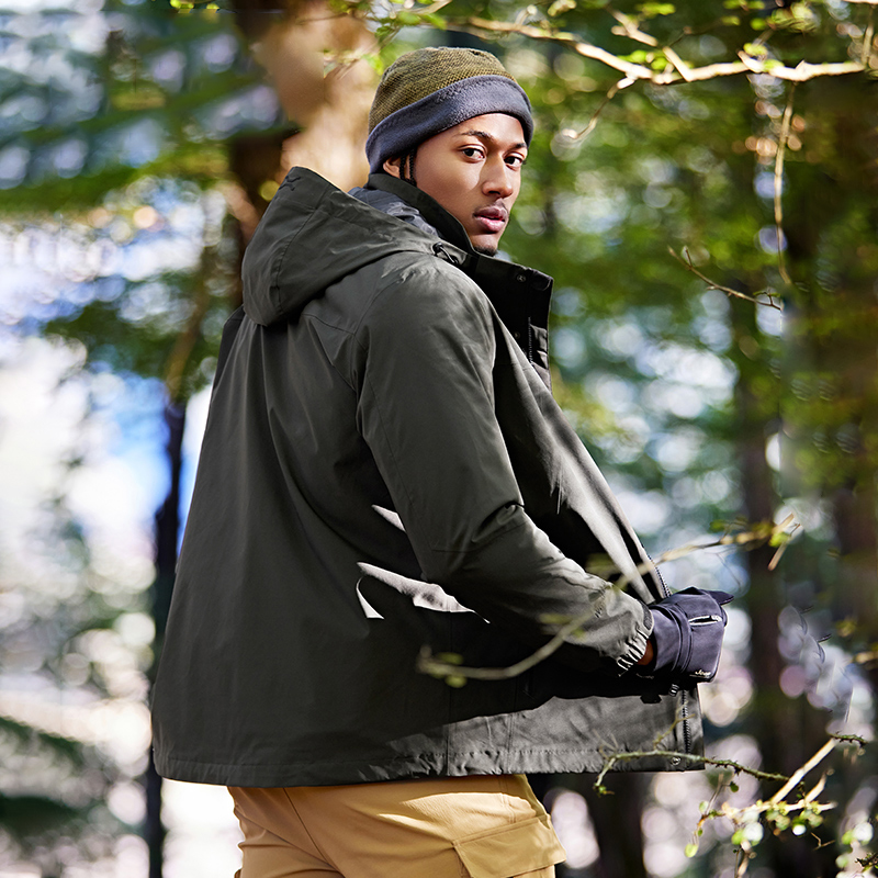 Purchase Jeep 三合一户外防水防风防紫外线登山夹克 J342094081