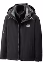 Jeep 3-in-1 Water-Resistant Hooded Jacket Unisex - Casual, Durable, Wrinkle-Resistant EJP1855F032 Jeep 3-in-1 Water-Resistant Hooded Jacket Unisex - Casual, Durable, Wrinkle-Resistant EJP1855F032