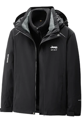 Jeep 3-in-1 Water-Resistant Hooded Jacket Unisex - Casual, Durable, Wrinkle-Resistant EJP1855F032 Buy Jeep 3-in-1 Water-Resistant Hooded Jacket Unisex - Casual, Durable, Wrinkle-Resistant EJP1855F032