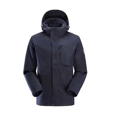 Jeep 3-in-1 Waterproof Windproof Hooded Outdoor Jacket J232094082P
