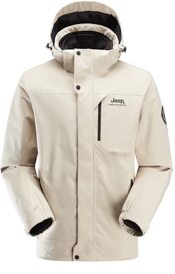 Jeep 三合一防水防风连帽户外夹克 J232094082P Details for Jeep 三合一防水防风连帽户外夹克 J232094082P