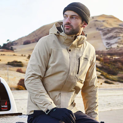 Jeep 三合一防水防风连帽户外夹克 J232094082P Sizing Jeep 三合一防水防风连帽户外夹克 J232094082P