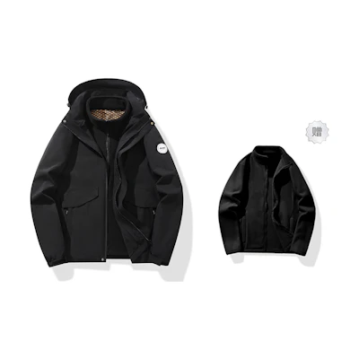 Jeep 3-in-1 Waterproof Windproof Jacket with Fleece Liner JTS18888-1