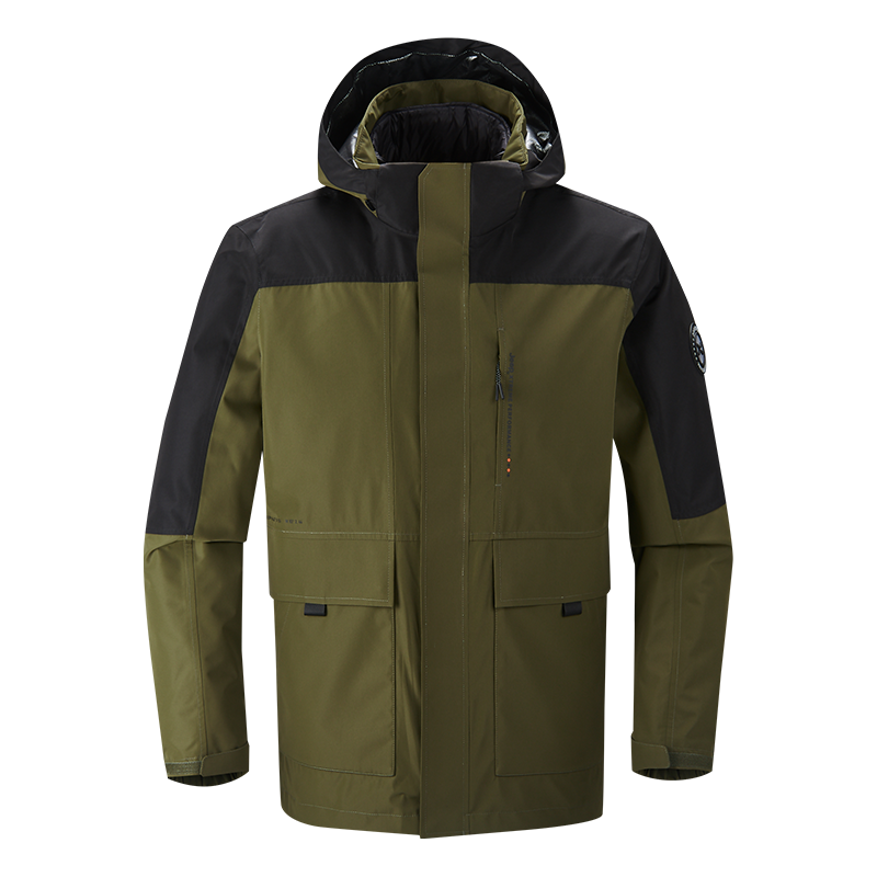 Jeep  3-in-1 Outdoor Windproof Waterproof Down Jacket with Hood. DWJ142094074