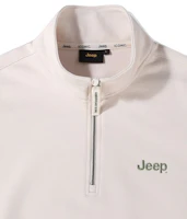 Shop Jeep M标志半拉链卫衣(360g) JR5TSU838BT