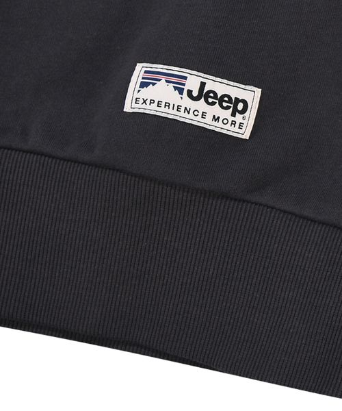 Details for Jeep [360g] M-Logo 半拉鍊大學T恤 JR5TSU838CG