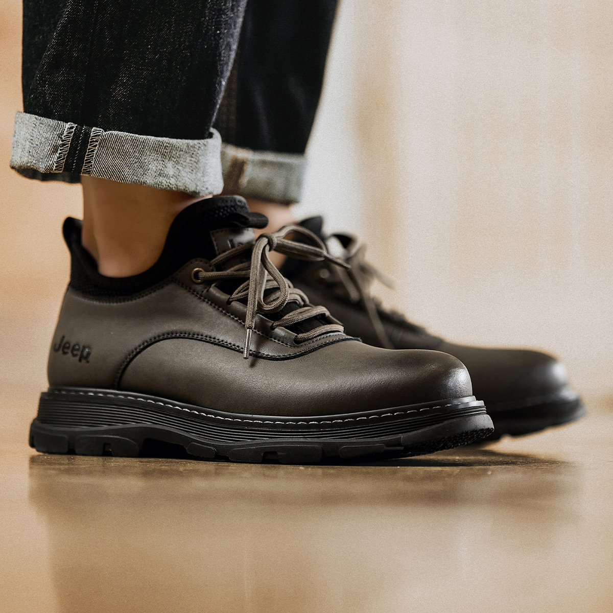 Jeep 'Breathable Casual Lightweight Short Martin Boots' 圖 14