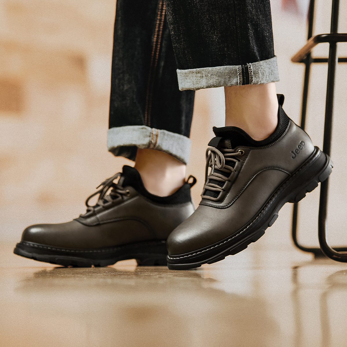 Jeep 'Breathable Casual Lightweight Short Martin Boots' 圖 15