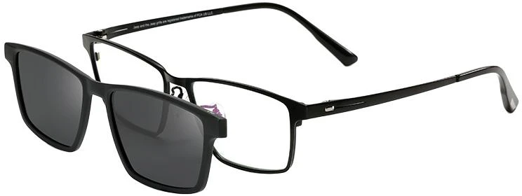 jeep-classic-square-beta-titanium-eyeglasses-with-magnetic-clip-black-jeept-9036