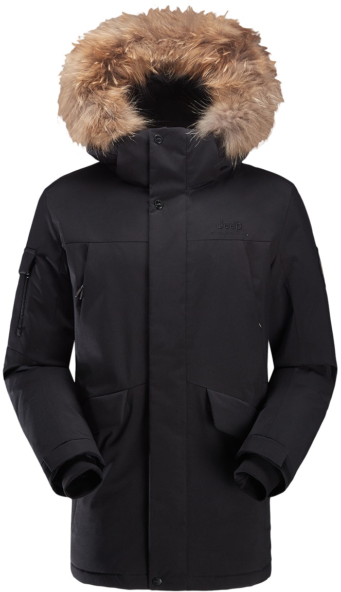 jeep-mid-length-down-jacket-with-detachable-raccoon-fur-collar-logo-j242094799