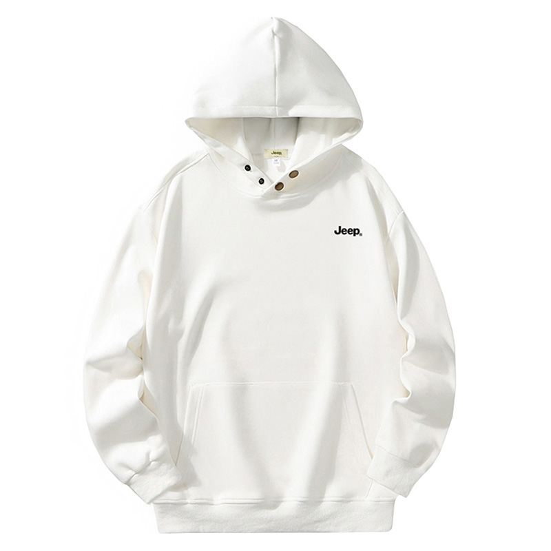 Jeep Academy Logo Hoodie Unisex Casual Streetwear, Oversized Pullover P843MKJ180