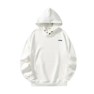 Jeep Academy Logo Hoodie Unisex Casual Streetwear, Oversized Pullover P843MKJ180