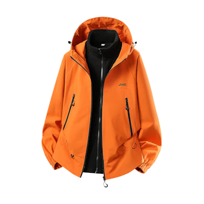 Jeep All-Weather 3-in-1 Waterproof Outdoor Hiking Jacket Unisex Urban Style P843MWJ1206