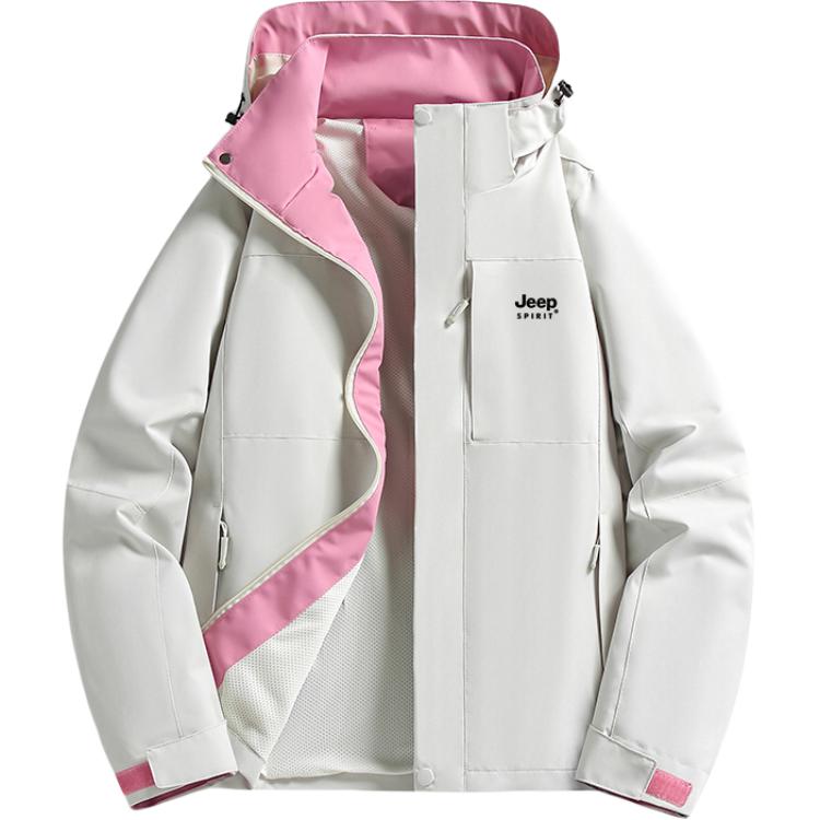 Jeep All-Weather Outdoor Casual Zip Hoodie Jacket Unisex Long Sleeve JPS-CFY-23AW34135