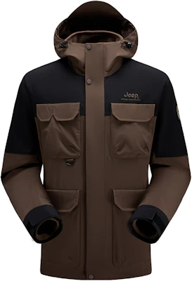 Jeep全天气防风防水透气抓绒连帽夹克男女款 J432094086 Sizing Jeep全天气防风防水透气抓绒连帽夹克男女款 J432094086