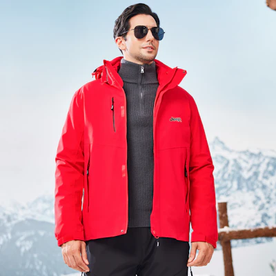 Jeep Alpha系列SV户外防风保暖男女通用羽绒服登山露营 P844MWF314-jd 3