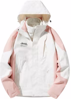 Jeep Alphabet Print Detachable Hood 3-in-1 Jacket - Unisex Fall Winter Coat JPS-JK-23AW34191 Jeep Alphabet Print Detachable Hood 3-in-1 Jacket - Unisex Fall Winter Coat JPS-JK-23AW34191