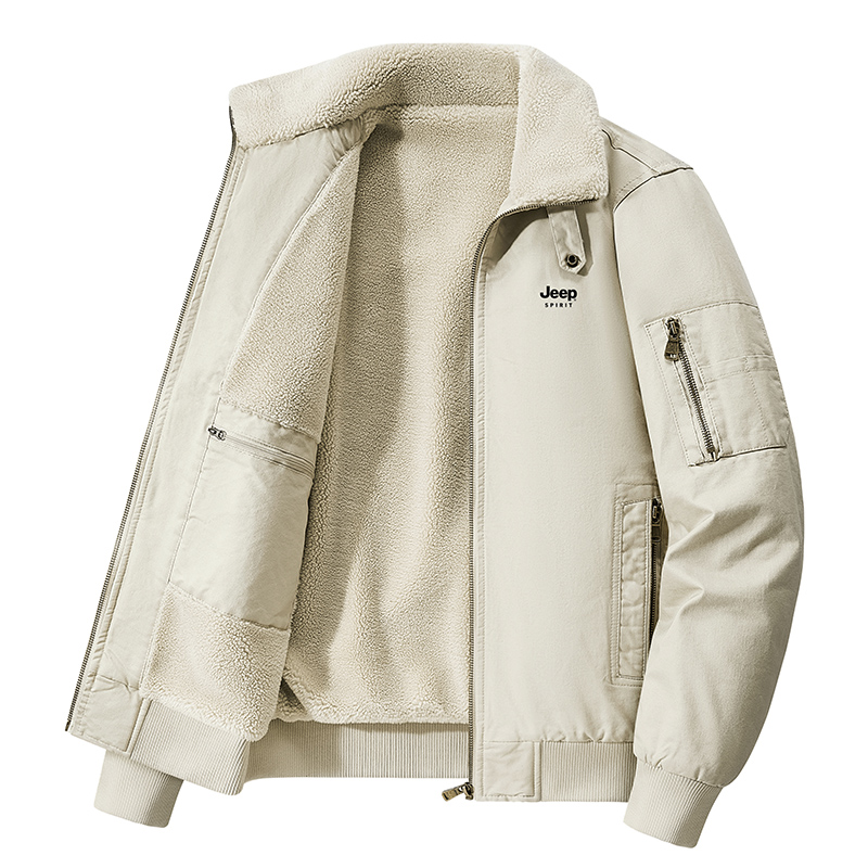 Jeep American Casual Waterproof Windproof Breathable Thickened Jacket Unisex JWD7937A