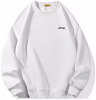 Jeep American Minimalist Plain Oversized Pullover Sweatshirt Unisex P741MKJ090 Jeep American Minimalist Plain Oversized Pullover Sweatshirt Unisex P741MKJ090