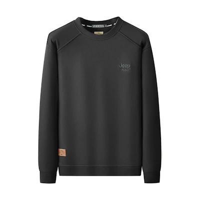 Jeep American Outdoor Embroidered Logo Fleece Crewneck Sweatshirt Unisex CJPSS18082F229