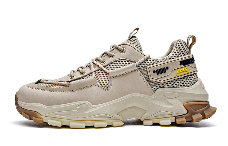 Jeep Anti-Slip Casual Lightweight Hiking Shoes 'Sand' J111091214