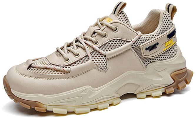 Jeep Anti-Slip Casual Lightweight Hiking Shoes 'Sand' J111091214 Order Jeep Anti-Slip Casual Lightweight Hiking Shoes 'Sand' J111091214