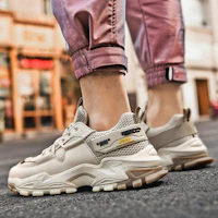 Details for Jeep Anti-Slip Casual Lightweight Hiking Shoes 'Sand' J111091214