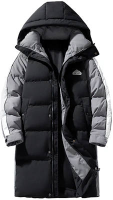 Jeep装甲系列男女长款拼色连帽羽绒服冬季保暖 P74JMWD416 Buy Jeep装甲系列男女长款拼色连帽羽绒服冬季保暖 P74JMWD416