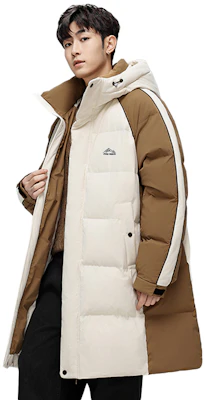 Jeep装甲系列男女长款拼色连帽羽绒服冬季保暖 P74JMWD416 Details for Jeep装甲系列男女长款拼色连帽羽绒服冬季保暖 P74JMWD416