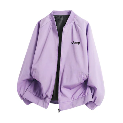 Jeep Autumn Maple Series Morandi Classic Baseball Jacket Unisex P841MWJ797