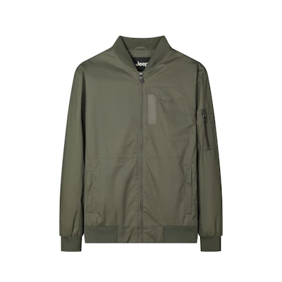 Jeep Aviator Baseball Collar Casual Zip-Up Jacket Q-TSNDJP2411