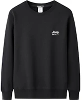 Jeep Basic Logo Crewneck Pullover Sweatshirt Thickened for Men - Autumn/Winter 22MB773SS1104 Jeep Basic Logo Crewneck Pullover Sweatshirt Thickened for Men - Autumn/Winter 22MB773SS1104