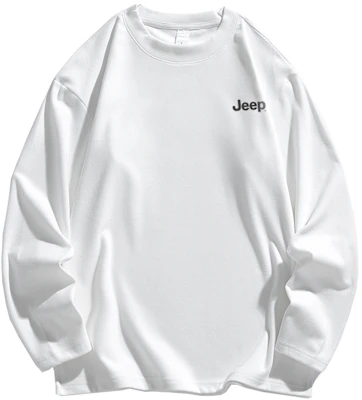 Jeep Basic Logo Print Crewneck Sweatshirt Unisex Casual Warm Inner Layer P833MKT200 Buy Jeep Basic Logo Print Crewneck Sweatshirt Unisex Casual Warm Inner Layer P833MKT200