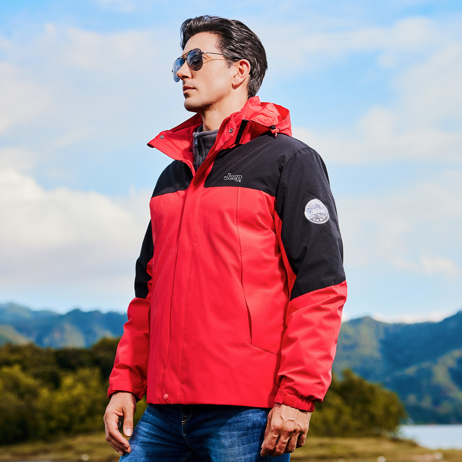 Sizing Jeep Beta AR系列户外羽绒服男女通用 - 防风保暖适合徒步露营 P844MWF315-jd