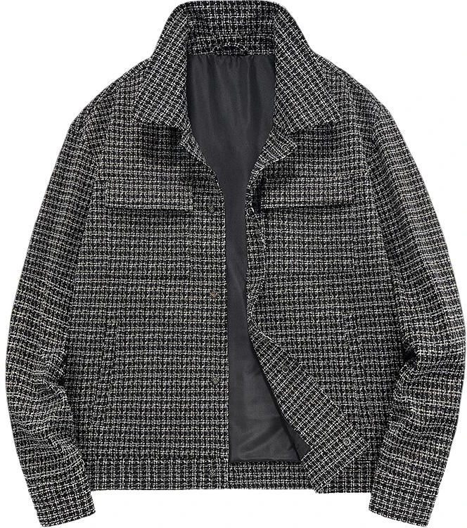 jeep-black-plaid-woven-casual-single-breasted-jacket-lzt-1932-3