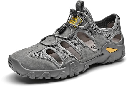 Jeep吉普 透氣舒適耐磨包頭防撞 涼鞋 男款 Lookbook Jeep吉普 透氣舒適耐磨包頭防撞 涼鞋 男款