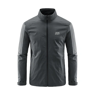Jeep Breathable Jacket with Logo Print JBS118979