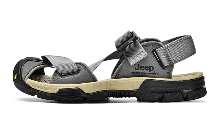 Jeep Casual Breathable Toe Cap 'Grey Sandals' P321091503