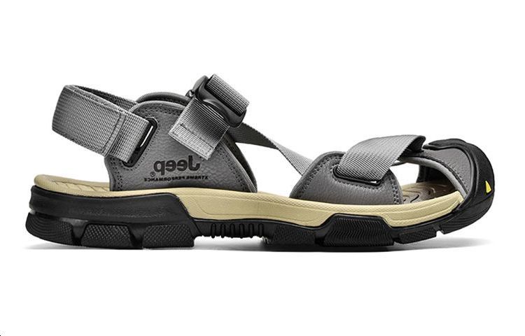 Order Jeep Casual Breathable Toe Cap 'Grey Sandals' P321091503