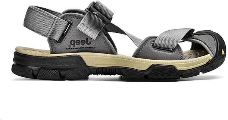 Jeep Casual Breathable Toe Cap 'Grey Sandals' P321091503 Order Jeep Casual Breathable Toe Cap 'Grey Sandals' P321091503