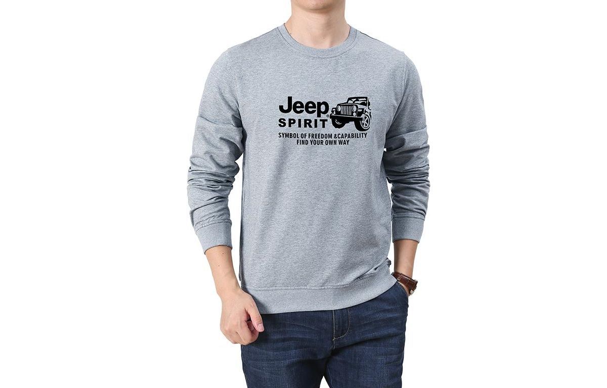Jeep Casual Crewneck Pullover Long-Sleeve Sweatshirt 19MB783SS6527