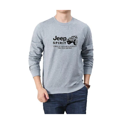 Jeep Casual Crewneck Pullover Long-Sleeve Sweatshirt 19MB783SS6527