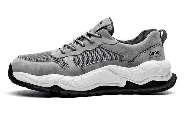 Buy 吉普休闲时尚灰色“老爹鞋” J111091220