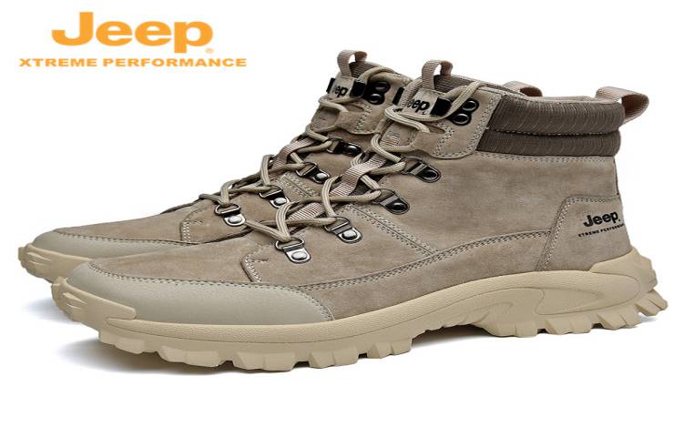 Jeep Casual High-Top 'Sand' 圖 3