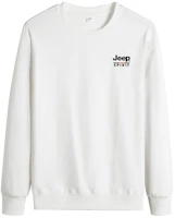Jeep Casual Letter Print Breathable Ribbed Crewneck Sweatshirt JEEP19U87X Jeep Casual Letter Print Breathable Ribbed Crewneck Sweatshirt JEEP19U87X