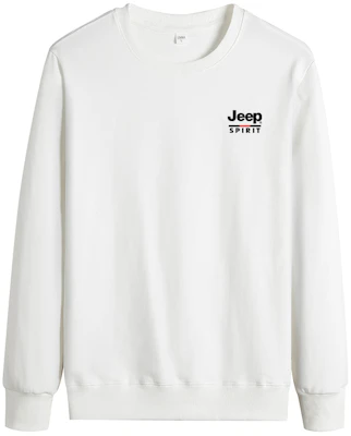 Jeep Casual Letter Print Breathable Ribbed Crewneck Sweatshirt JEEP19U87X Buy Jeep Casual Letter Print Breathable Ribbed Crewneck Sweatshirt JEEP19U87X