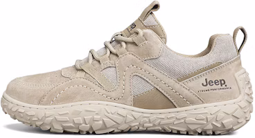 Jeep Casual Low-Top Durable Sneakers - Sand Color P331591710 Beige Color Jeep Casual Low-Top Durable Sneakers - Sand Color P331591710 Beige Color