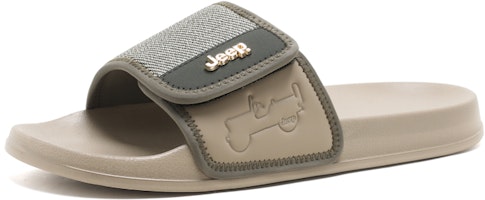 Jeep Casual Slide Sandals Khaki Men’s Fashion Style P240MTX479-2 Jeep Casual Slide Sandals Khaki Men’s Fashion Style P240MTX479-2